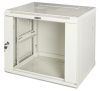 Шкаф настенный серии Pro, 15U 600x450, стеклянная дверь