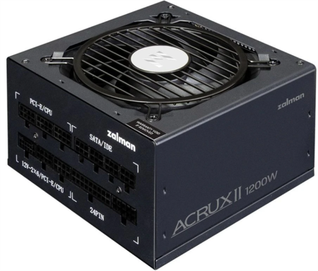 Фото Zalman ZM1200-ARX2, 1200W, ATX12V v3.1, APFC, 12cm Fan, 80+ Platinum Gen5.1, Full Modular, Retail