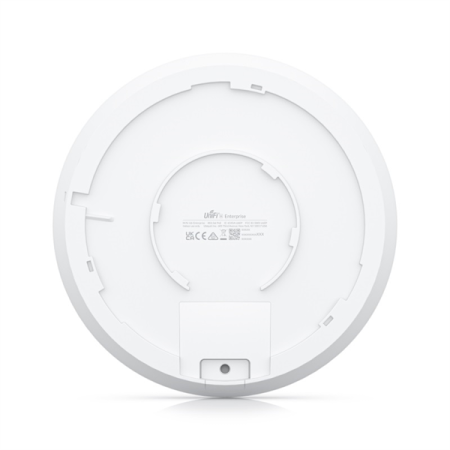 Фото Ubiquiti Access Point U6 Enterprise WiFi 6 support (2.4/5/6 GHz bands), 10.2 Gbps aggregate throughput rate, (1) 2.5GbE RJ45 port (PoE In)Powered with PoE+