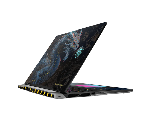 Фото MSI Titan 18 HX Dragon Edition Draco A2WJ Ultra9 290HX 18" 16:10 UHD+ (3840x2400)240Hz DDR5 96GB (48GB*2),4TB SSD (2TB+2TB),NV RTX 5090 (24GB GDDR7),99Whr,3,6kg,2y,Win11Home,