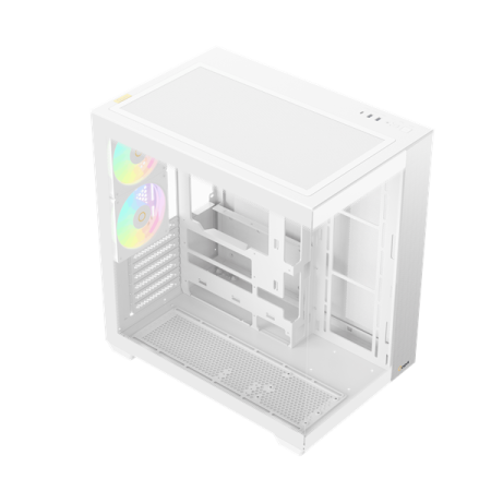 Фото Ocypus Delta C74 WH ARGB, ATX, Type-C*1, USB3.0*2, REAR 2x120mm ARGB