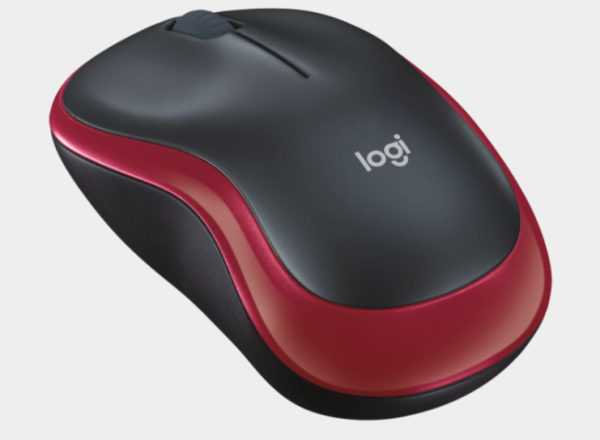 Фото Logitech Wireless Mouse M185, Red, CN, [910-002240/910-002633]