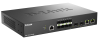 Фото D-Link Управляемый L2 коммутатор, 8x1000Base-X SFP, 2xCombo 10GBase-T/SFP+, защита от статического электричества до 6 кВ, CLI, консольный порт RJ-45, RPS, поддержка Dying Gasp