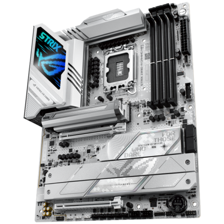 Фото ASUS ROG STRIX Z890-A GAMING WIFI, LGA1851, Z890, 4*DDR5, 4*SATA, 5*M.2, 7*USB 3.2, Type-C, 2*PCIx16, 2*Thunderbolt™ 4, HDMI+DP, ATX; 90MB1I90-M0EAY0