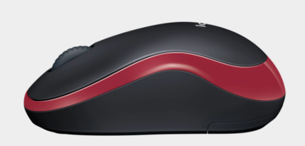 Фото Logitech Wireless Mouse M185, Red, CN, [910-002240/910-002633]