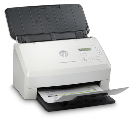 Фото HP ScanJet Enterprise Flow 5000 s5 (CIS, A4, 600 dpi, USB 3.0, ADF 80 sheets, Duplex, 65 ppm/130 ipm, (replace L2755A))