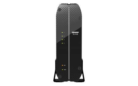 Фото QNAP SMB QC 2.0 GHzCPU/8gb/4 bay 2.5 SSD/2x2.5GbE/1xHDMI/4xUSB 3.2 Gen 2/iSCSI/1xPS/3YW TS-410E-8G-EU-QL