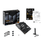 Фото ASUS TUF GAMING X870-PLUS WIFI, AM5, X870, 4*DDR5, 2*SATA, 4*M.2, 1*USB 2.0, 7*USB 3.2, 2*USB4, 2*Type-C, 3*PCIx16, HDMI, ATX; 90MB1IU0-M0EAY0
