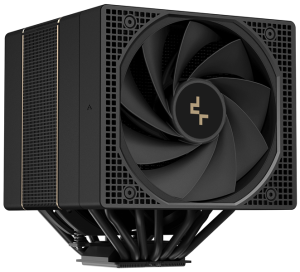 Фото DEEPCOOL ASSASSIN VC ELITE LGA20XX/1851/1700/1200/115X/AM5/AM4 (6шт/кор,TDP 300W, PWM, DUAL FAN 140mm + 120mm, DUAL Heatsink, 7 Heatpipe, Copper Base) RET (R-ASN4-BKNVNN-GJD)