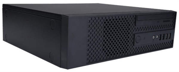 Фото Slim Case InWin CK709 Black _____ U3*2+U2*2+A(HD)+FAN+ intrusion switch Micro-ATX, mini-ITX(без блока питания)