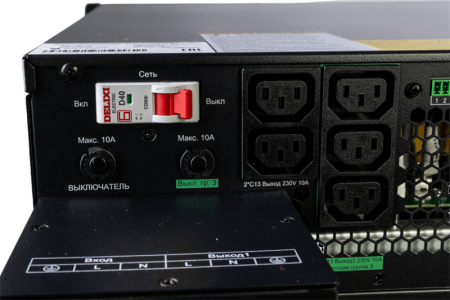Фото Systeme Electric Smart-Save Online SRT, 5000VA/5000W, On-Line, Extended-run, Rack 4U (Tower convertible), LCD, 5xC13, 3xC19, USB, RS-232, Pre-Inst. Web/SNMP