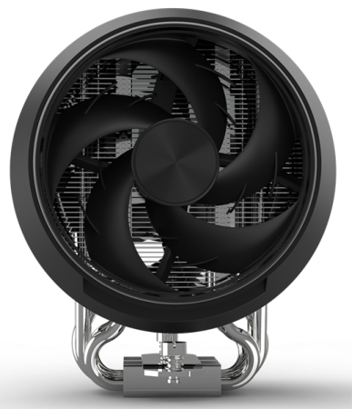 Фото ZALMAN ZET5 BLACK, 5 HEAT PIPES, 4-PIN PWM, 600-2000 RPM, 30.4 DBA MAX, HYDRO BEARING, FULL SOCKET SUPPORT