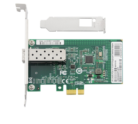 Фото LR-Link NIC PCIe x1, 1 x 1G SFP , Intel i210 chipset (FH+LP)