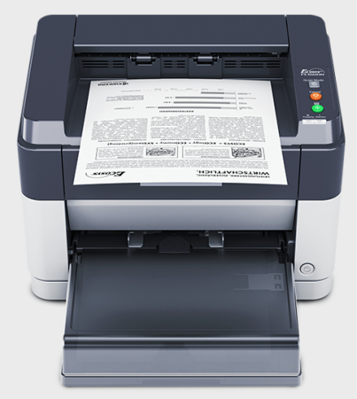 Фото Kyocera FS-1060DN, Принтер, ч/б лазерный, А4, 25 стр/мин, 1800x600 dpi, 32 Мб, USB 2.0, Network, лоток 250 л., Duplex, старт.тонер 1000 стр.