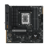 ASUS TUF GAMING B760M-PLUS WIFI II, LGA1700, B760, 4*DDR5, 4*SATA, 3*M.2, 3*USB 3.2, 4*USB 2.0, Type-C, 1*PCIx16, 1*PCIx4, 1*PCIx1, DP+HDMI, mATX; 90MB1HE0-M0EAY0
