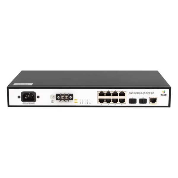 Фото SNR SNR-S2985G-8T-POE-DC