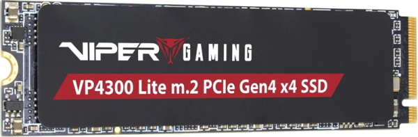 Фото Patriot Viper VP4300 Lite 1TB M.2 2280 NVMe PCIe 4.0 x4 R7400/W6400 TBW 800TB 3D NAND