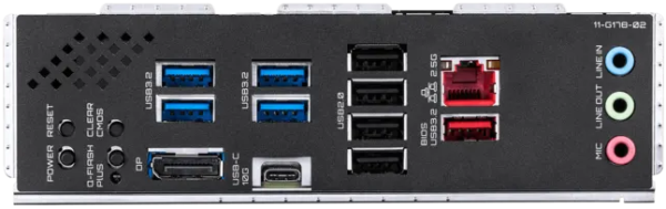 Фото GIGABYTE Z890 D PLUS, LGA1851, Z890, 4*DDR5, 4*SATA, 4*M.2, 5*USB 3.2, 4*USB 2.0, Type-C, 3*PCIx16, 3*PCIx1, DP, ATX