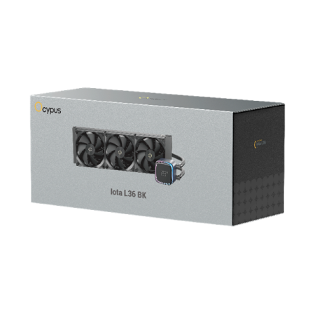 Фото Ocypus Iota L36 BK, 360mm, Display Pump, 3x120mm FDB fans, LGA115X/1200/1700/18XX, AM4/AM5