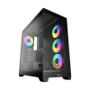 Фото Ocypus Gamma C72 BK ARGB, ATX, USB3.0*1+USB2.0*2, SIDE 3x120mm ARGB, REAR 1x120mm ARGB