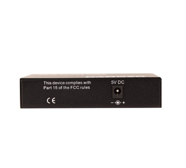 Фото OSNOVO SW-70202 Неуправляемый коммутатор Gigabit Ethernet на 4 порта. Порты: 2 x GE (10/100/1000Base-T), 2 x GE SFP (1000Base-FX). В комплекте БП DC5V(2A). Размеры (ШхВхГ): 145x27х85 мм. Рабочая темпе
