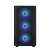 Фото ZALMAN M5, MATX, BLACK, WINDOW, 1xCombo (3.5'' or 2.5''), 1x3.5", 2x2.5", 1xUSB2.0, 1xUSB3.0, 1xUSB Type-C, FRONT 3x120mm ARGB, REAR 1x120mm ARGB