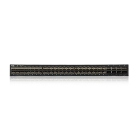 Фото L3 Core Zyxel NebulaFlex Pro CX4800-56F, rack 19", 48xSFP28: 10/25G , 8xQSFP28: 100G, 2 блока питания AC в комплекте