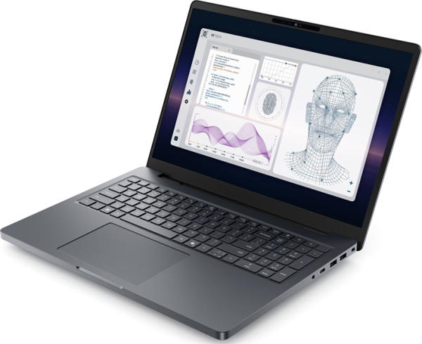 Фото Dell Pro Max 16 Plus MB16250 Core Ultra 7 265HX 16" 16:10 UHD+(3840x 2400),120Hz,500 nits,DDR5 32GB (16GB*2),2TB SSD,NV RTX 3000 (12GB GDDR7),backlight,96Whr,FPR,2.55kg,2y,Linux,Black,KB Eng/Rus