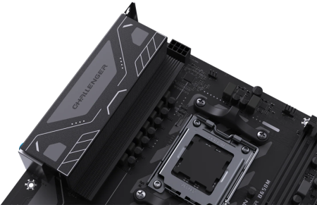 Фото MAXSUN MS-Challenger B650M V2, AM5, B650, 2*DDR5, 3*SATA3, M.2, 4*USB 3.2, 2*USB 2.0, 1*PCIEx16, 1*PCIEx1, DP+HDMI, mATX