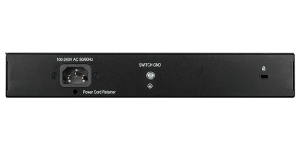 Фото D-Link Неуправляемый PoE-коммутатор, 8x1000Base-T PoE, PoE-бюджет 125 Вт, корпус металл