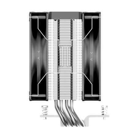 Фото Ocypus Delta A40 Elite BK Dual Fan, 2x120mm FAN, Top Panel, 4 HEAT PIPES, 4-PIN PWM, 500-2000 RPM, 29DBA, HYDRO BEARING, LGA115X/1200/1700/18XX, AM4/AM5