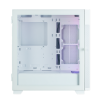 Фото ZALMAN S5 NEO, ATX, WHITE, WINDOW, 2xCOMBO (3.5" or 2.5"), 4x2.5", 1xUSB2.0, 1xUSB3.1, FRONT 3x120mm FRGB, REAR 1x120mm FRGB