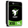 Фото Seagate Exos X18 HDD 3.5" SATA 14Tb, Exos X18, 7200 rpm, 256Mb buffer, 512e/4kn, CMR, ST14000NM000J, 1 year