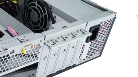 Фото Slim Case InWin CK709 Black 300W PM-300TFX 80+ Bronze U3*2+U2*2+A(HD)+FAN+ intrusion switch Micro-ATX, mini-ITX