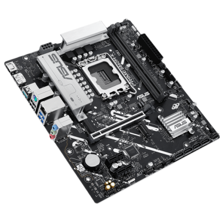 Фото ASUS PRIME B860M-K, LGA1851, B860, 2*DDR5, 4*SATA, 2*M.2, 3*USB 3.2, 3*USB 2.0, 1*PCIx16, 2*PCIx1, DP+HDMI, mATX; 90MB1JT0-M0EAY0