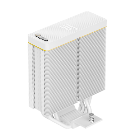 Фото Ocypus Iota A40 WH Dual Fan, 2x120mm FAN, Display Panel, 4 HEAT PIPES, 4-PIN PWM, 500-2000 RPM, 29DBA, FDB, LGA115X/1200/1700/18XX, AM4/AM5