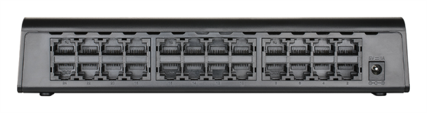 Фото D-Link Неуправляемый коммутатор, 24x100Base-TX, корпус пластик