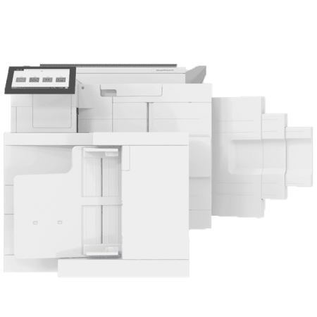 Фото HP LaserJet Managed MFP E73130dn (p/c/s, A3, 1200dpi, 30ppm, 6Gb, 500Gb HDD, 3 trays 100+520+520, ADF200, Duplex, USB/LAN, no cart in box)