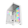 Фото Ocypus Gamma C72 WH ARGB, ATX, USB3.0*1+USB2.0*2, SIDE 3x120mm ARGB, REAR 1x120mm ARGB