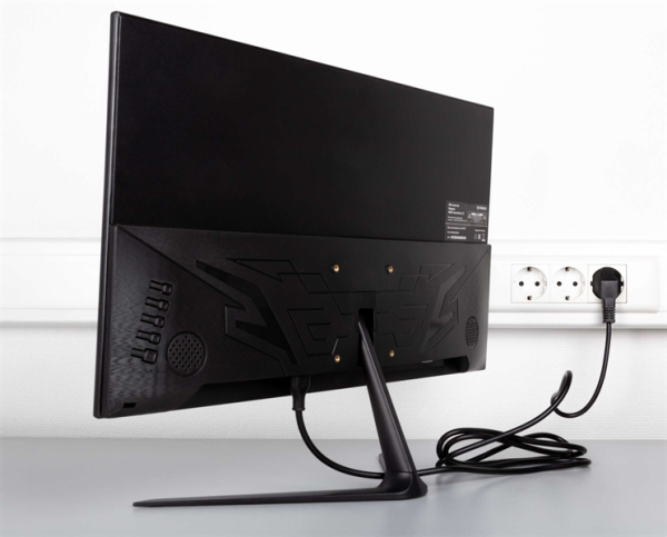 Фото 21.5'' IRBIS GROOVYVIEW 22 LED Monitor 1920x1080, 16:9, IPS, 250 cd/m2, 1000:1, 3ms, 178°/178°, VGA, HDMI, DP, Audio output, 100Hz, Speak, Tilt, VESA 75х75, Внутр. Бп, Black 1y (China)