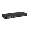 Фото DAHUA 28-портовый управляемый коммутатор, уровень L3 Порты: 24 RJ45 10/100/1000Мбит/с, 4 SFP+ 1000/10000Мбит/с(uplink); питание: 100~240В(AC); грозозащита: до 6кВ