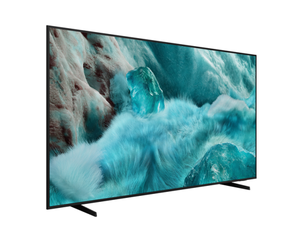 Фото Samsung QLED TV QE75Q7FAAUXRU, 75', QLED, 4K 3840x2160, 60Hz, Tizen Smart TV, 20W, Tuner (DVB-T2/C/S2, PAL,SECAM), HDMI, USB, CI+, Wi-Fi, BT, LAN, VESA 400x400, Black