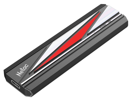 Фото Netac ZX20L 1TB USB 3.2 Gen 2x2 Type-C External SSD, R/W up to 2000MB/1800MB/s, with USB C to A cable and 20Gbps USB C to C cable, 5Y wty