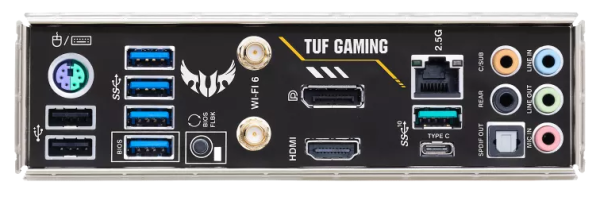 Фото ASUS TUF GAMING B550M-PLUS WIFI II, Socket AM4, B550, 4*DDR4, HDMI+DP, CrossFireX, SATA3 + RAID, Audio, 2,5Gb LAN, USB 3.2*8, USB 2.0*6, COM*1 header (w/o cable) mATX ; 90MB19Y0-M0EAY0