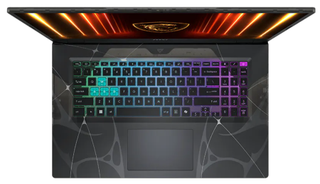 Фото MSI Cyborg 17 B2RWGKG-286XRU Core 7-240H 17.3" FHD (1920*1080),144Hz DDR5 32GB (16GB*2),1TB SSD,NV RTX 5070 (8GB GDDR7),55.2Whr,2,5kg,Dos,1y,Translucent Black