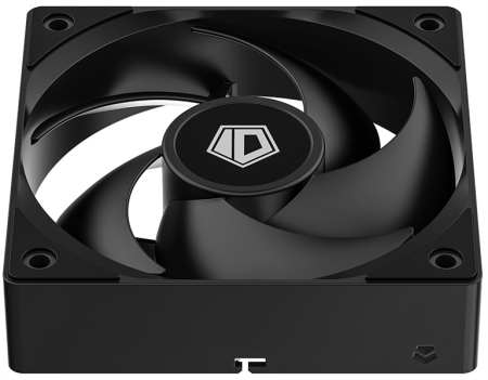 Фото ID-COOLING SE-904-XT BLACK LGA1851/1700/1200/115X/AM5/AM4 (16шт/кор, TDP 180W, PWM, 4 тепл.трубки прямого контакта, FAN 100mm) RET