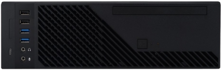 Фото Slim Case Powerman KI331 Black РМ-300SFX 80+ UBS2.0*2+USB 3.1*2+A(HD)+Front fan 80x80x15mm*1, Micro-ATX, mini-ITX