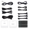 Фото Ocypus Iota P850, 850W, APFC, 80+ Gold, ATX 3.1, Fully Modular, 120mm Fan (P850-GF)
