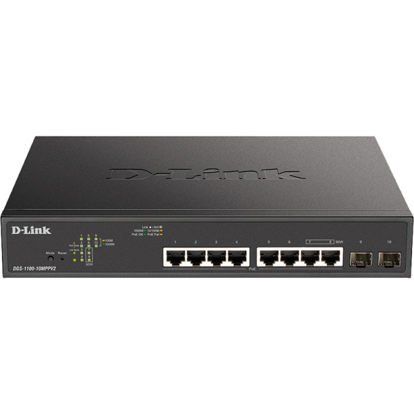 Фото D-Link DGS-1100-10MPPV2/A3A