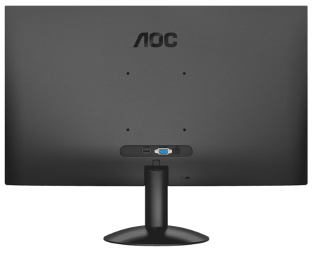Фото 23,8" AOC 1920x1080 WLED 16:9 IPS 300cd, 1500:1, 20M:1, 4ms, 178°/178°, VGA, HDMI, 120Hz, Tilt, VESA, External, Black, 3y